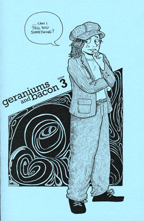 Cover of _Geraniums and Bacon_ issue 3